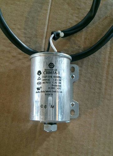 Capacitor Lavarropas Carga Superior. Panavox, Enxuta, Midea 