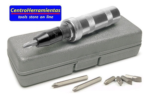 Imagen 1 de 2 de Destornillador De Impacto A Golpe Moto Autos Profesional E.