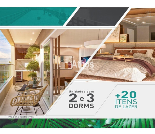 Imagem 1 de 9 de Apto - Lançamento - 3dormts.(1 Suíte), Wc. Social, Sala Com Varanda Gourmet, Cozinha, A.s., 2 Vagas De Garagem Cobertas, Área De Lazer, Lago, Bosque E Elevador Panoramico. - Ap01750 - 69819737