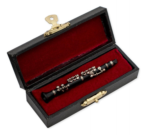 Réplica Miniatura De Instrumento Musical De Clarinete ...