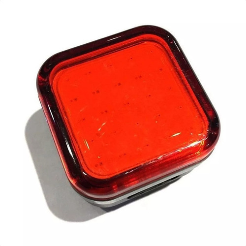 Luz Recargable Usb Trasera Bici Running 120 Lumens Seguridad
