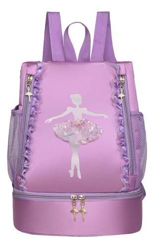 Bolsa De Ballet, Bolsa De Decoración De Encaje Violeta
