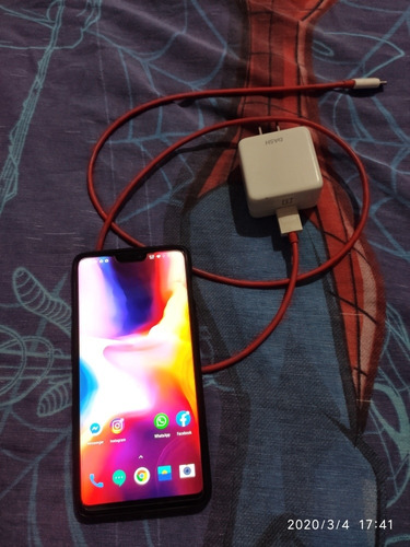 Oneplus 6 256gb De Armazenamento 8gb De Ram Snapdragon 845