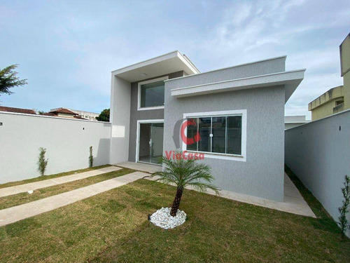Imagem 1 de 11 de Casa À Venda, 64 M² Por R$ 250.000,00 - Extensão Serramar - Rio Das Ostras/rj - Ca2364