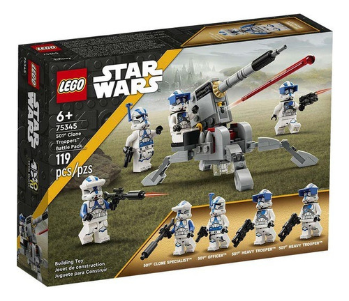 Lego Star Wars 501st Clone Troopers Battle Pack 119 Piezas