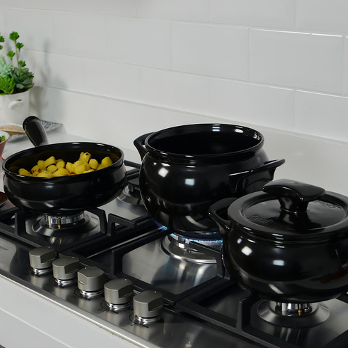 Conjunto De Panelas Cerâmica New Premiere+ 5 Peças Ceraflame