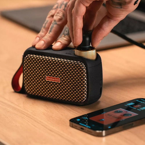 Amplificador Positive Grid Spark Go 5-watt Bluetooth Blk Cor Preto Potência De Saída Rms 5 W