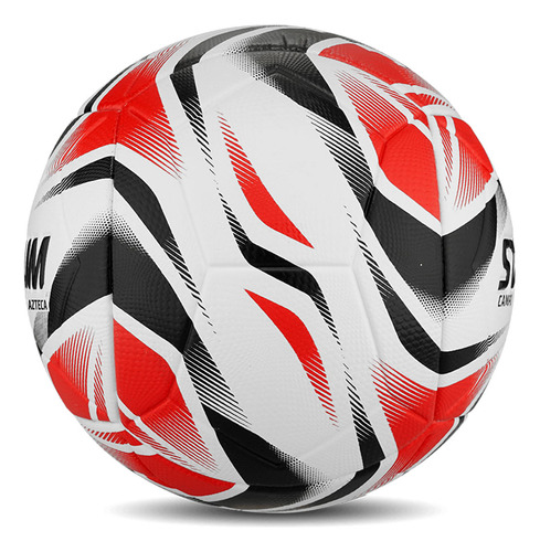 Bola de futebol de campo vermelha do estádio Azteca Xxiv Ng Rj Bn