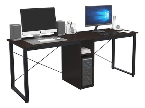 Escritorio De Computadora Moderno Y Sencillo Con Mesa Doble