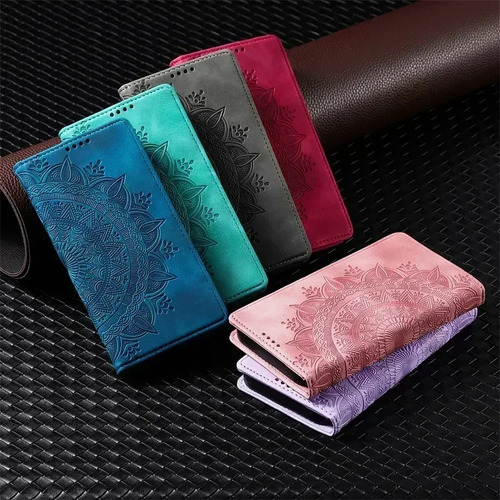 Funda De Piel Para Samsung Galaxy A15 A25 A35 A55 A54 A34 A24 A14 A04s A05s A13 A23 A33 A53 A52 Funda Tipo Cartera Con Tapa Magnética