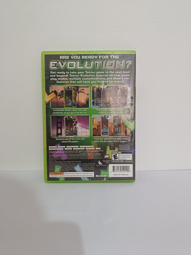 Tetris Evolution Xbox 360 Original Completo (Usado)