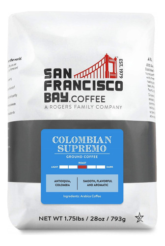 San Francisco Bay Coffee Colombian Supremo - Bolsa De 28 Onz