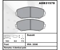 Comprar Juego Pastillas Freno Suzuki Grand Vitara 2005... Comline