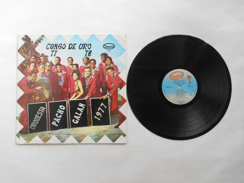 Orquesta Pacho Galan Congo De Oro 1977 Vinilo Colombia 1978