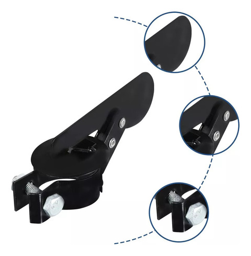 Tubo De Escape Premium De La Tapa De Lluvia Excavadoras Cubo