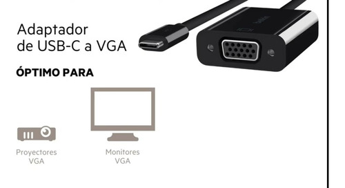 Conector Usb C A Vga