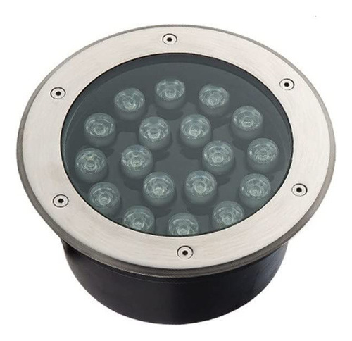 Lámpara Empotrada Led 18w Impermeable P/piso Jardín Exterior