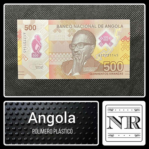 Angola - 500 Kwanzas - Año 2020 - P #nd - África - Polímero