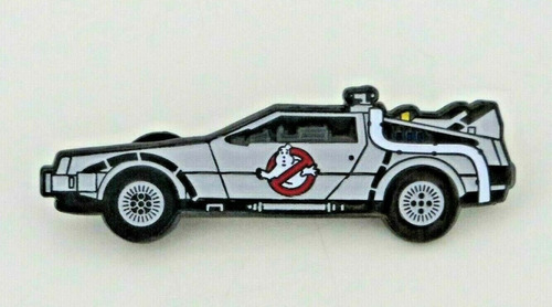 Pin Carro Ghostbusters Delorian Decorativo Ropa Colección