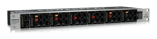 Amplificador auditivo profissional de 6 canais Behringer Ha6000 - preto