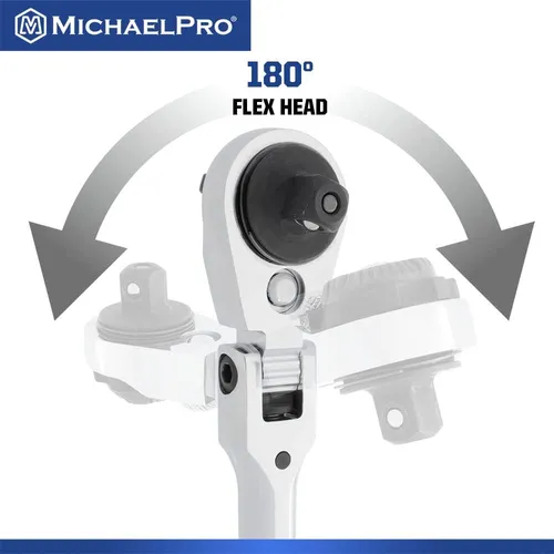 Juego De Trinquete En Y Con Cabezal Flexible Michaelpro Mppi