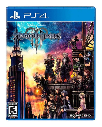Kingdom Hearts 3  Square Enix Ps4 Sellado Físico