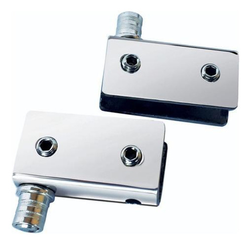 Par Mini Dobradiça 9101m Vitrine Rack Fecho Vidro Dupla Top