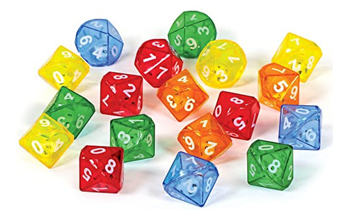 Juego De Dados En Dados De 10 Caras De Learning Resources