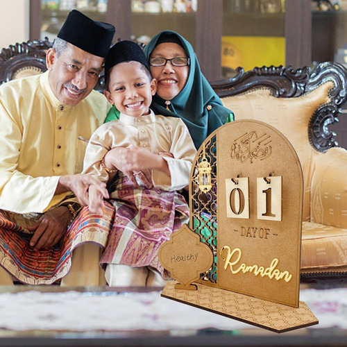 Decoraciones De Ramadan Decorations, De Madera, Para Calenda