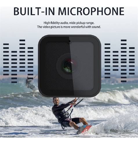 Casco De Bicicleta Wifi Mini Action Camera 1080p Hd