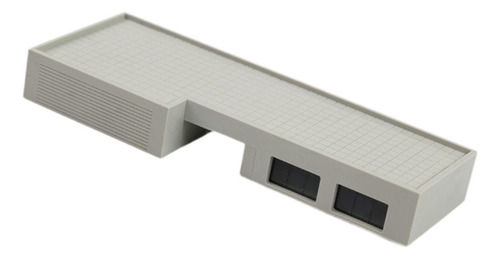 Modelo De Edificios Ferroviarios, Modelo De 11,5x4,5x1,5 Cm