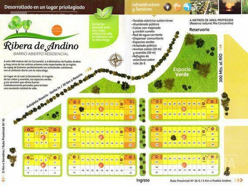 Imagen 22 de 30 de Lote En Venta En Barrio Ribera De Andino
