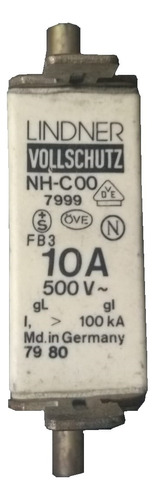 Fusible Nh00 Gl 10amp  