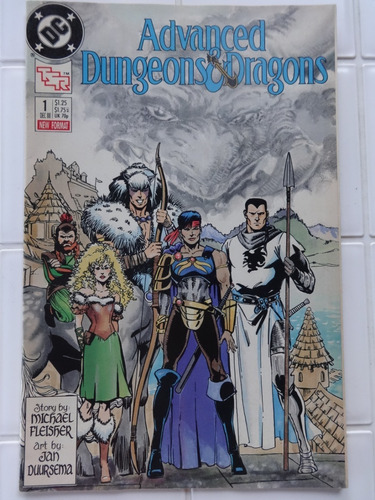 Hq Advanced Dungeons And Dragons Comic Book Nº 1 Dc Comics (Usado)