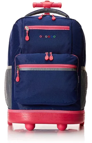 Mochilas jworld new york con ruedas sale