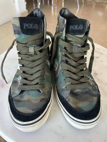 Tenis polo verde militar sale