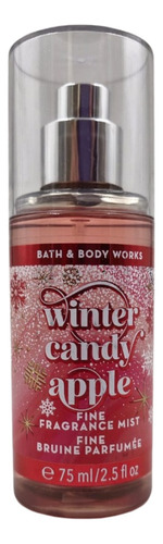 Perfume Body Mist Mujer Bath Body Works Winter Candy Apple Volumen De La Unidad 75 Ml