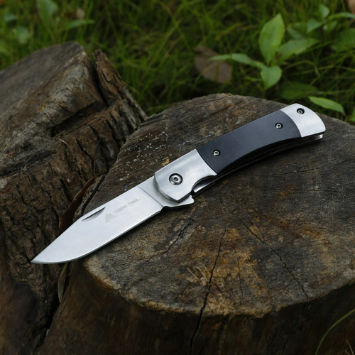 Navaja Plegable Ozark Trail 7 Acero Inoxidable 6844 Negro