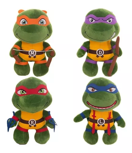 Boneco Tartaruga Ninja - Rafael, Leonardo, Michelangelo, Donatello -  Classico dos Anos 90 - Ninja Turtles - LojaRV - Bonecos - Magazine Luiza