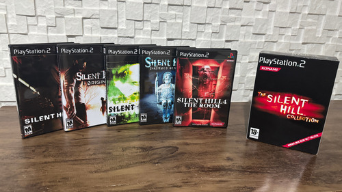 Box Silent Hill Com Caixa Para Ps2