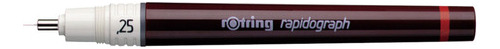 Tiralínea Recargable Rotring Rapidograph 0.25mm