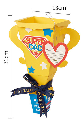 Kit De Trofeos Diy Hecho A Mano Para El Día, Decoraciones