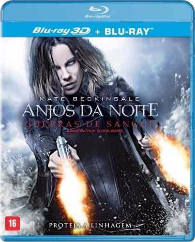 Blu-ray 3d & 2d Anjos Da Noite - Guerras De Sangue - Orig