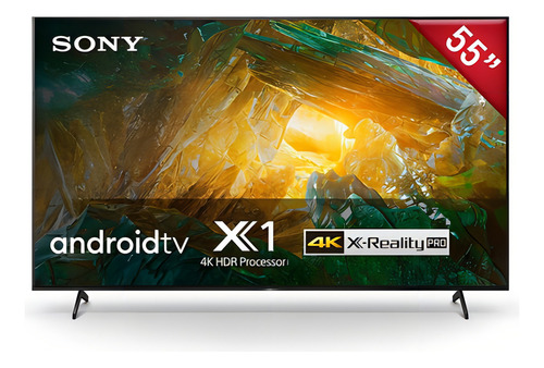 Televisor inteligente Sony 4K Hdr 55' com Android | XBR-55x807H