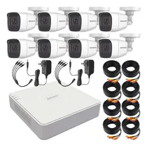 Comprar Epcom Kit Cámaras De Seguridad Video Vigilancia Metálicas Con Micrófono Integrado Modelo B8-mic-plus8 2mp Cctv 8 Cámaras Bala Con Audio Por Coaxitron Turbohd 1080p Lite