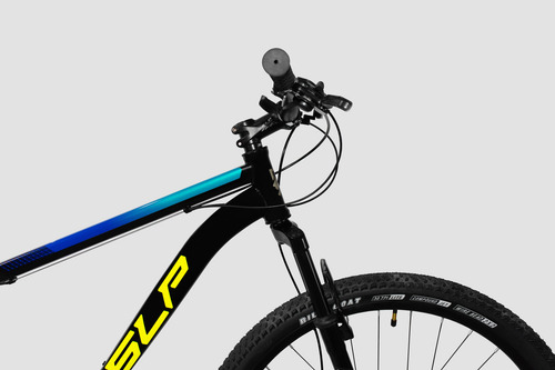 Bicicleta Mtb Slp 5 Pro Rodado 29 Frenos A Disco Color Negro/amarillo Tamaño Del Cuadro L