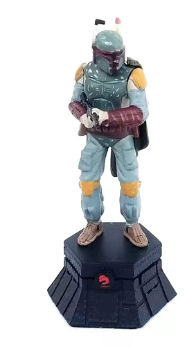 Miniatura Star Wars Xadrez Lote 10 Peças Oficial Chumbo