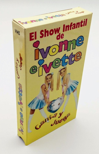 Vhs Gemelas Ivonne E Ivette El Show Infantil Canta Y Juega