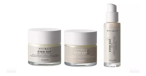 Set Optimals Even Out Facial Aclarador Antimanchas Oriflame