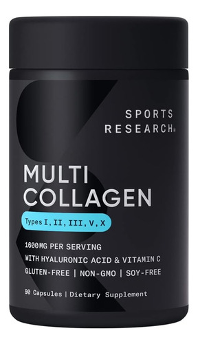 Multi Colágeno- Sport Research - Made Usa - Sabor Sin Sabor